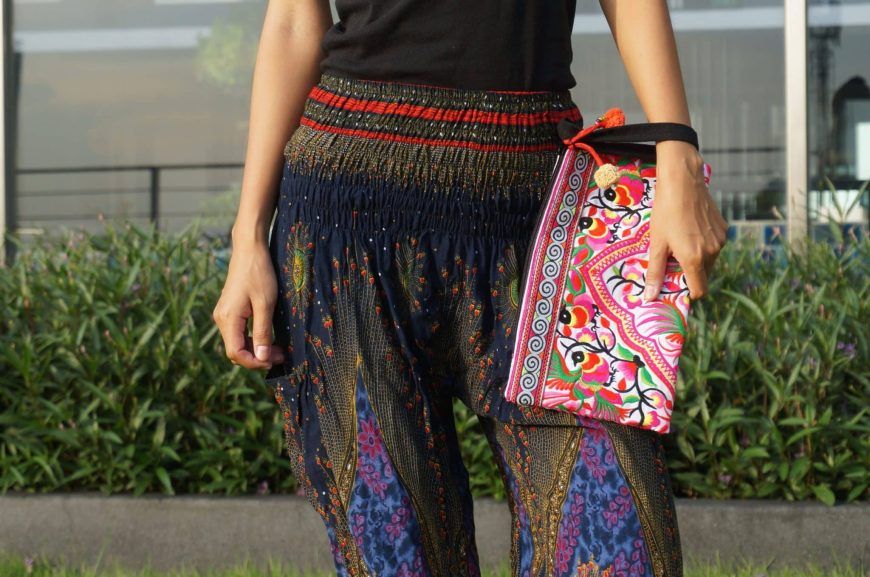 Pochette ethnique