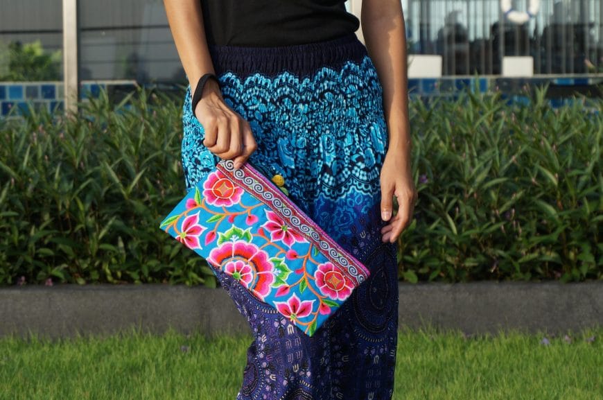 Pochette ethnique